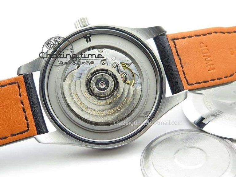 Mark XVIII IW327002 V6F Best Edition White Dial On Black Leather Strap A Affordable 7312