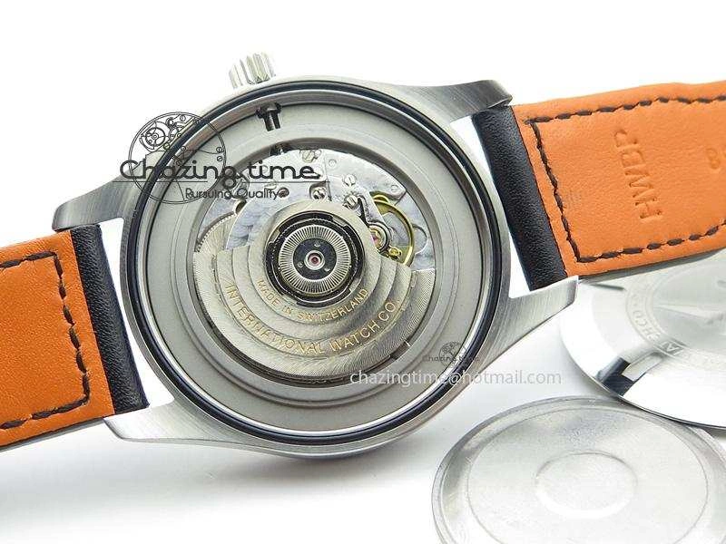 Mark XVIII IW327002 V6F Best Edition White Dial On Black Leather Strap A Affordable 7312