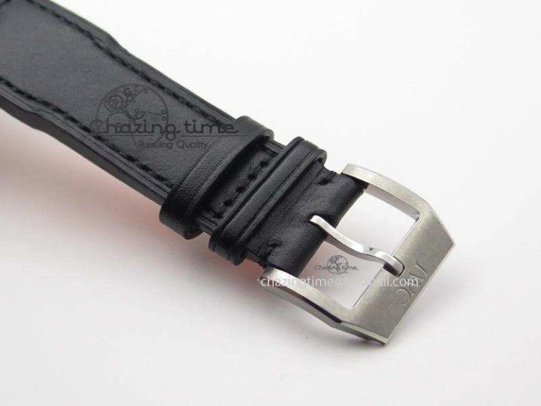 Mark XVIII IW327002 V6F Best Edition White Dial On Black Leather Strap A Affordable 7312