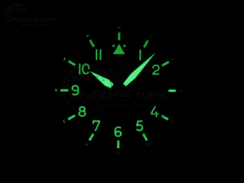 Mark XVIII IW327006 Titanium GSF 1:1 Best Edition Black Dial on Brown Leather Strap A Soft 7181