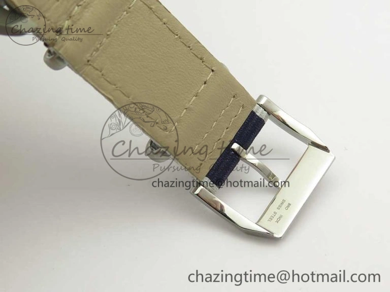 Supportive Mark XVIII IW327006 Titanium Grand M+F 1:1 Best Edition Black Dial on Nylon Strap A35111 (Free Leather Strap) 7132