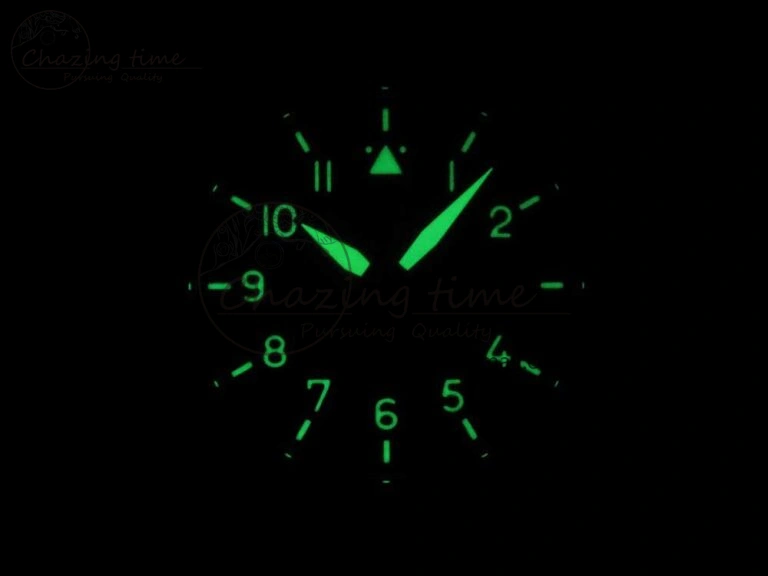 Supportive Mark XVIII IW327006 Titanium Grand M+F 1:1 Best Edition Black Dial on Nylon Strap A35111 (Free Leather Strap) 7132