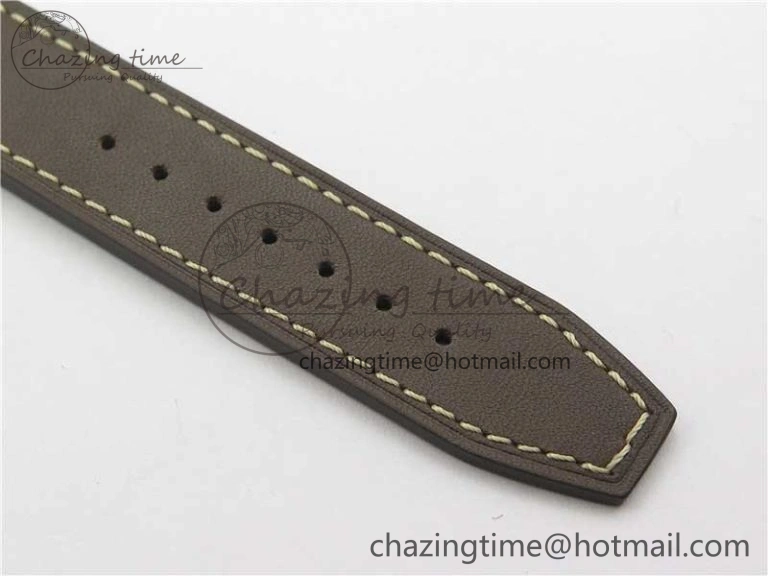Reliable Mark XVIII IW327006 Titanium V7F 1:1 Best Edition Black Dial on Brown Leather Strap A 7080
