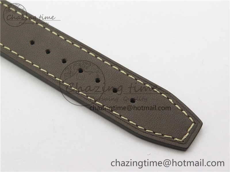Reliable Mark XVIII IW327006 Titanium V7F 1:1 Best Edition Black Dial on Brown Leather Strap A 7080