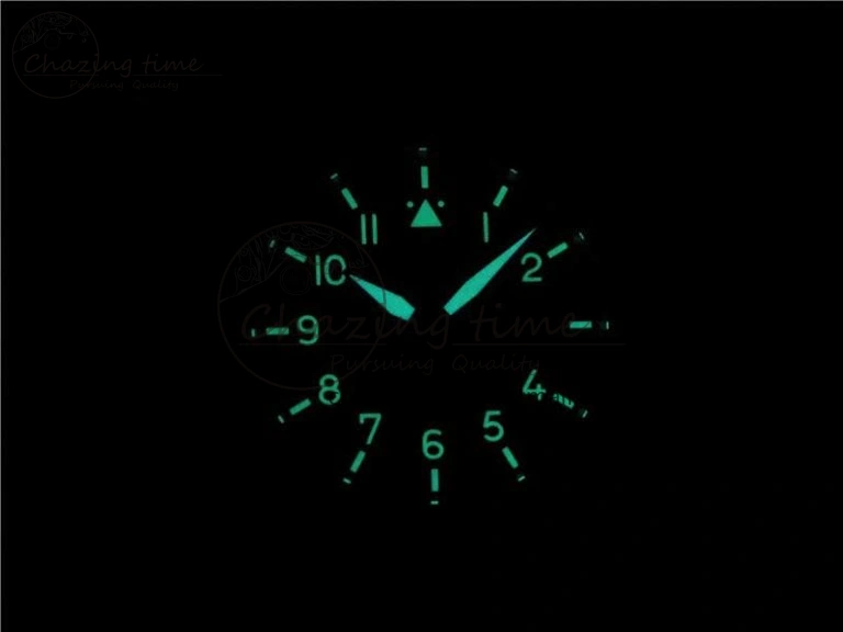 Reliable Mark XVIII IW327006 Titanium V7F 1:1 Best Edition Black Dial on Brown Leather Strap A 7080