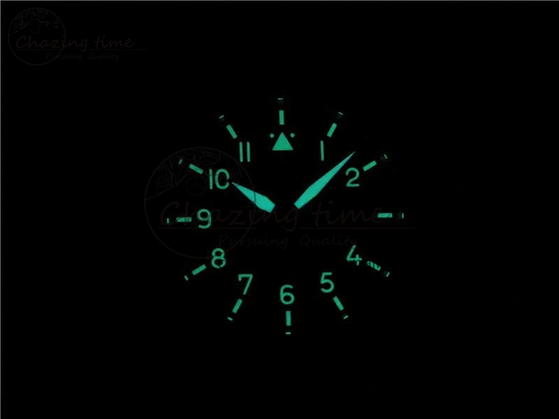 Reliable Mark XVIII IW327006 Titanium V7F 1:1 Best Edition Black Dial on Brown Leather Strap A 7080