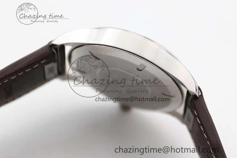 QuickDry Mark XVIII IW327010 SS M+F 1:1 Best Edition Green Dial on Brown Leather Strap A35111 (Free Nylon Strap) 7036