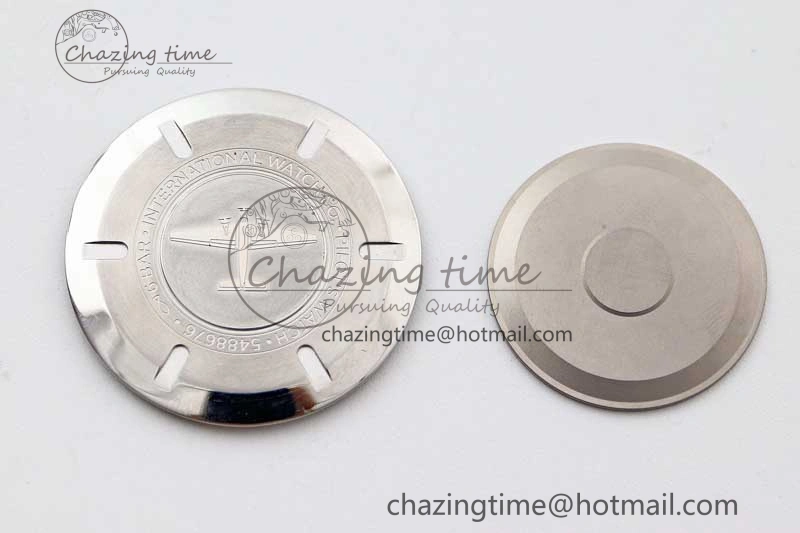 Flexible Mark XVIII IW327012 SS M+F 1:1 Best Edition White Dial on White Nylon Strap A 7053