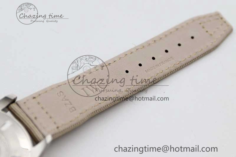 Flexible Mark XVIII IW327012 SS M+F 1:1 Best Edition White Dial on White Nylon Strap A 7053