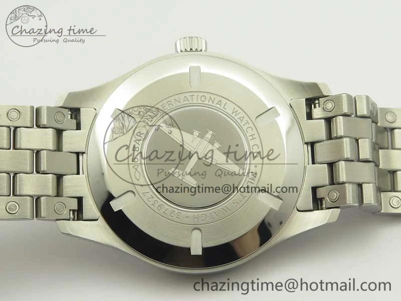 Stretchable Mark XVIII IW327015 MKS 1:1 Best Edition Black Dial On SS Bracelet MIYOTA 9015 V 7207