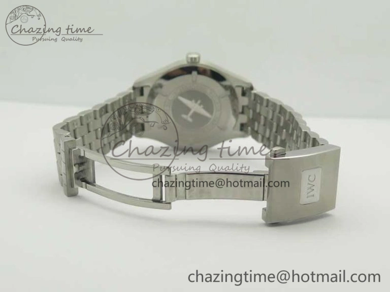 Stretchable Mark XVIII IW327015 MKS 1:1 Best Edition Black Dial On SS Bracelet MIYOTA 9015 V 7207