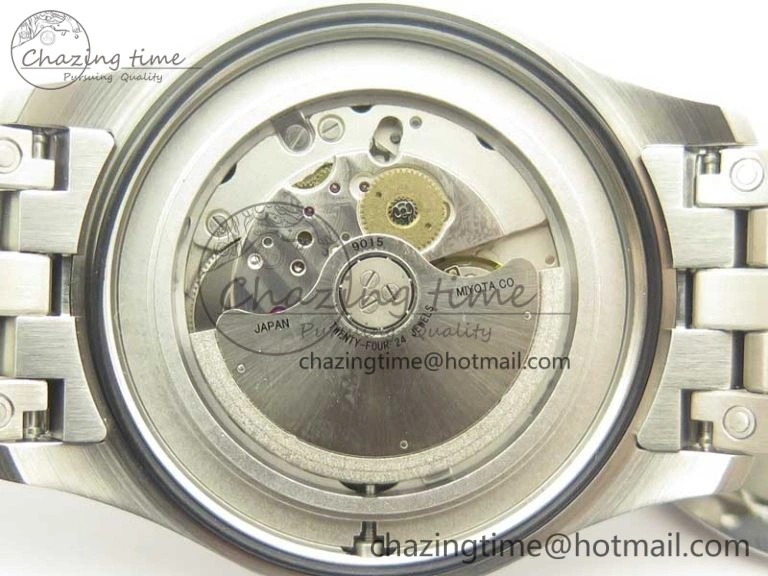 Stretchable Mark XVIII IW327015 MKS 1:1 Best Edition Black Dial On SS Bracelet MIYOTA 9015 V 7207