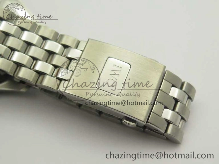 Stretchable Mark XVIII IW327015 MKS 1:1 Best Edition Black Dial On SS Bracelet MIYOTA 9015 V 7207