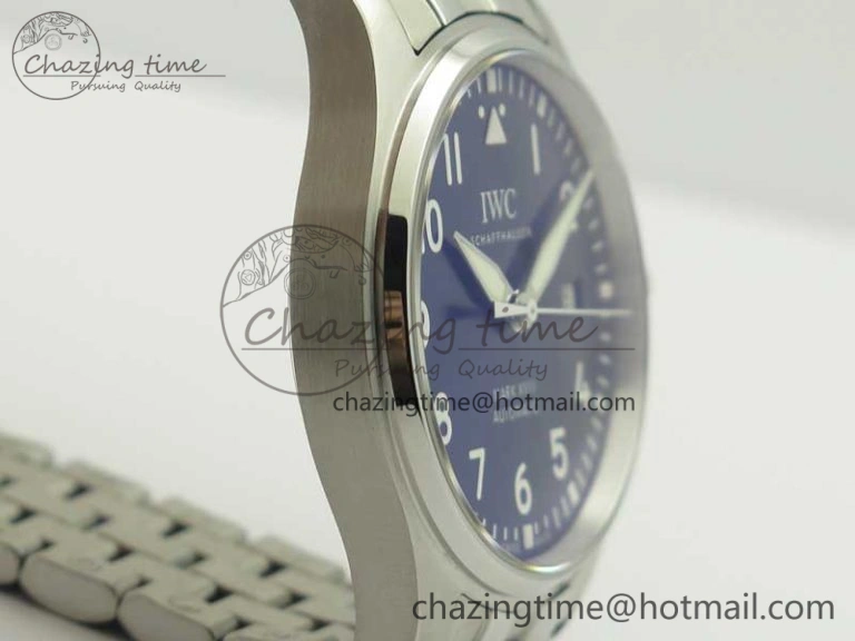 Mark XVIII IW327016 Le Petit Prince MKS 1:1 Best Edition Blue Dial On SS Bracelet MIYOTA 9015 V Unique 7206