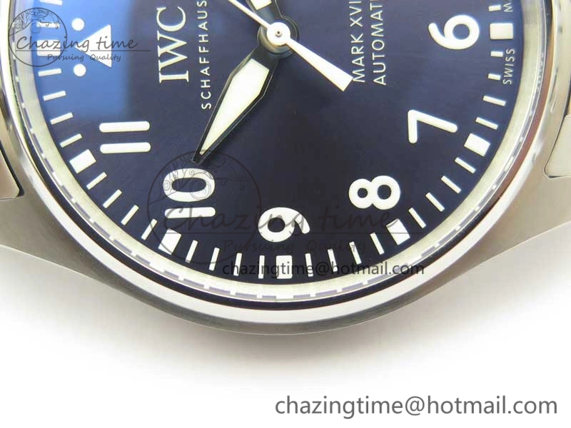 Mark XVIII IW327016 Le Petit Prince MKS 1:1 Best Edition Blue Dial On SS Bracelet MIYOTA 9015 V Unique 7206