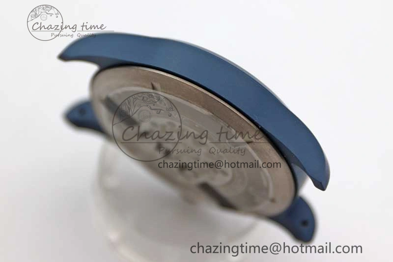Mark XVIII IW328101 Blue Ceramic M+F 1:1 Best Edition Blue Dial on Blue Nylon Strap A Upgraded 7046