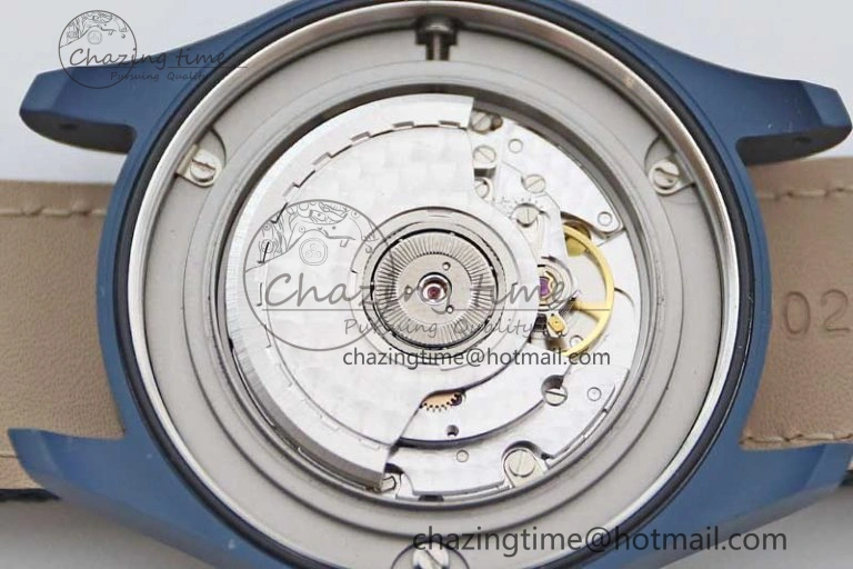 Mark XVIII IW328101 Blue Ceramic M+F 1:1 Best Edition Blue Dial on Blue Nylon Strap A Upgraded 7046