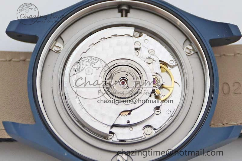 Mark XVIII IW328101 Blue Ceramic M+F 1:1 Best Edition Blue Dial on Blue Nylon Strap A Upgraded 7046