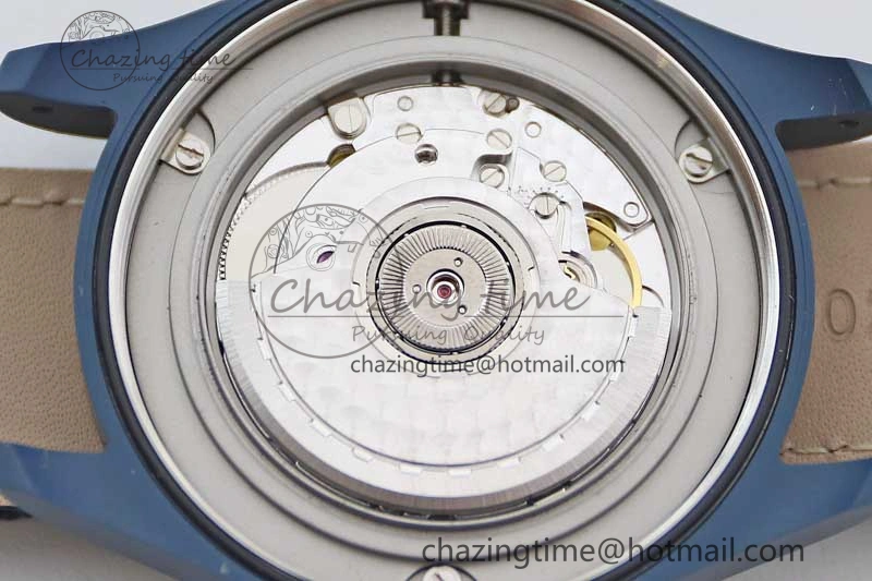 Mark XVIII IW328101 Blue Ceramic M+F 1:1 Best Edition Blue Dial on Blue Nylon Strap A Upgraded 7046