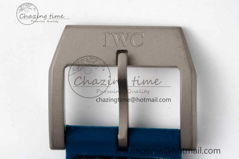 Mark XVIII IW328101 Blue Ceramic M+F 1:1 Best Edition Blue Dial on Blue Nylon Strap A UrbanChic 7066