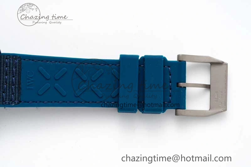 Mark XVIII IW328101 Blue Ceramic M+F 1:1 Best Edition Blue Dial on Blue Nylon Strap A UrbanChic 7066