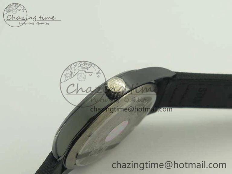 Functional Mark XVIII LAUREUS IW324703 Black Ceramic MKF Best Edition On Black Nylon Strap A 7218