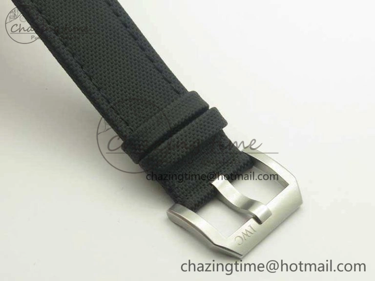 Functional Mark XVIII LAUREUS IW324703 Black Ceramic MKF Best Edition On Black Nylon Strap A 7218