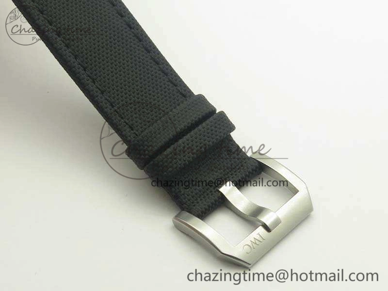 Functional Mark XVIII LAUREUS IW324703 Black Ceramic MKF Best Edition On Black Nylon Strap A 7218