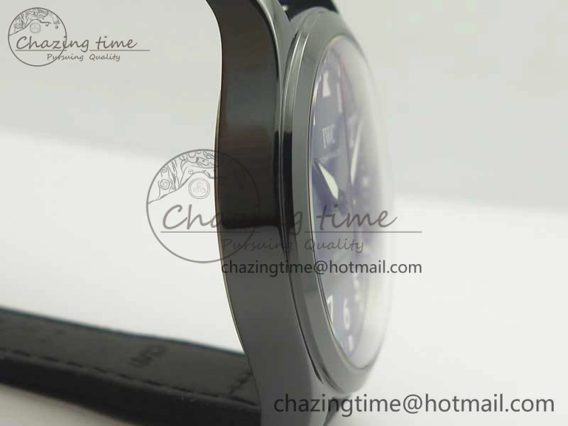 SportInspired Mark XVIII LAUREUS IW324703 Black Ceramic MKF Best Edition on Black Nylon Strap MIYOTA 9015 V 7186