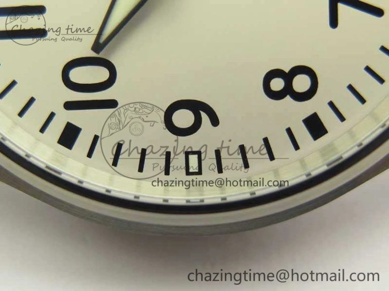 Neat Mark XVIII Le Petit Prince IW327001 SS MKS 1:1 Best Edition White Dial On Leather Strap MIYOTA9015 V 7220