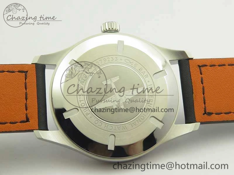 Neat Mark XVIII Le Petit Prince IW327001 SS MKS 1:1 Best Edition White Dial On Leather Strap MIYOTA9015 V 7220