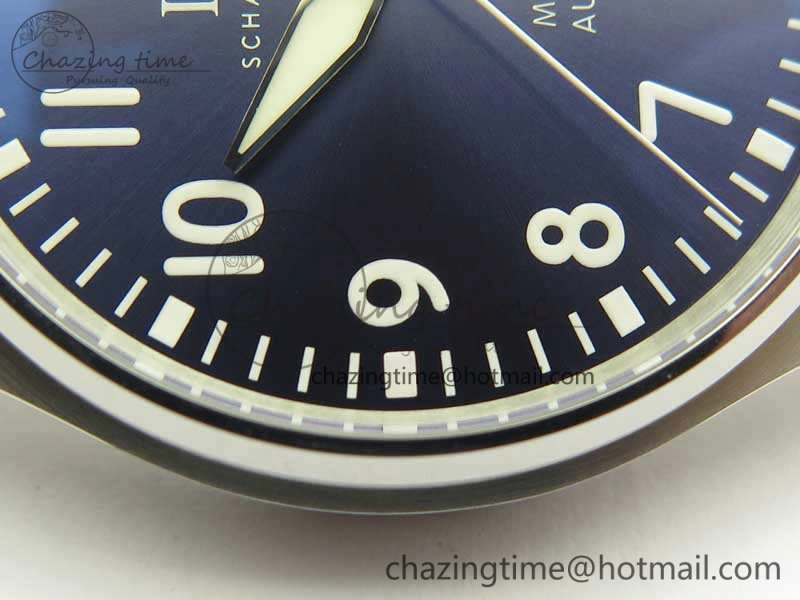 Mark XVIII Le Petit Prince IW327004 SS MKS 1:1 Best Edition Blue Dial On Leather Strap MIYOTA9015 V UrbanChic 7217