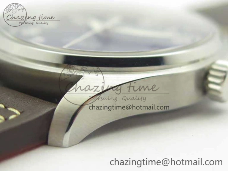 Mark XVIII Le Petit Prince IW327004 SS MKS 1:1 Best Edition Blue Dial On Leather Strap MIYOTA9015 V UrbanChic 7217