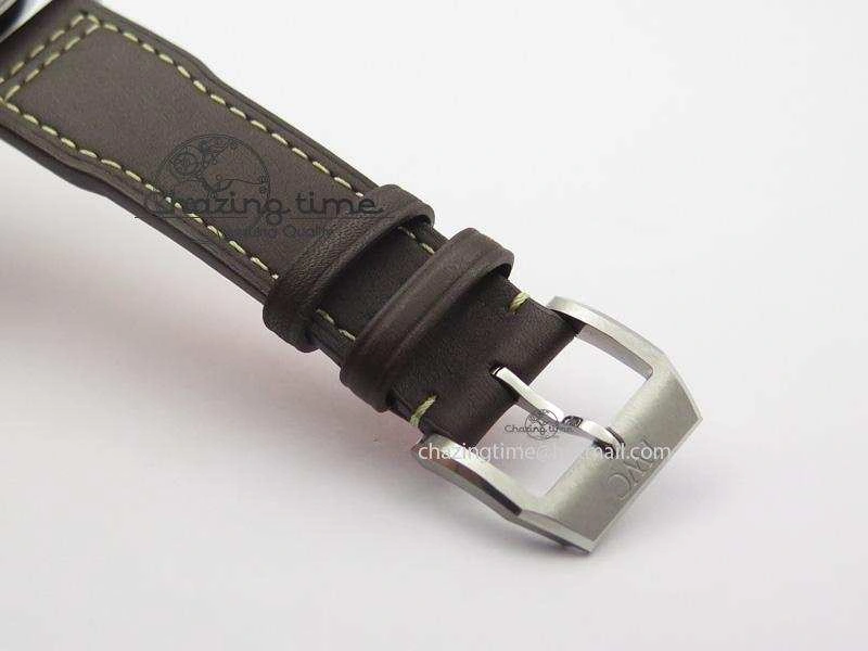 Mark XVIII Le Petit Prince IW327004 SS Mk Maker Best Edition Blue Dial On Brown Leather Strap A Sustainable 7296
