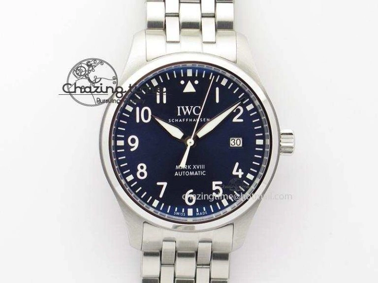 StreetReady Mark XVIII Le Petit Prince IW327004 SS Mk Maker Best Edition Blue Dial On SS Bracelet A 7297