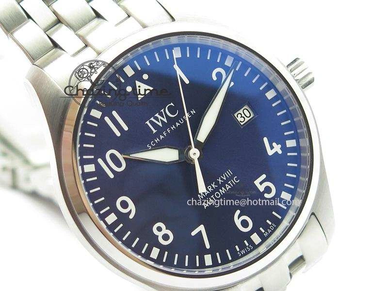 StreetReady Mark XVIII Le Petit Prince IW327004 SS Mk Maker Best Edition Blue Dial On SS Bracelet A 7297