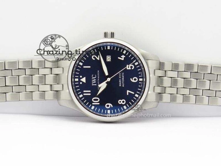 StreetReady Mark XVIII Le Petit Prince IW327004 SS Mk Maker Best Edition Blue Dial On SS Bracelet A 7297