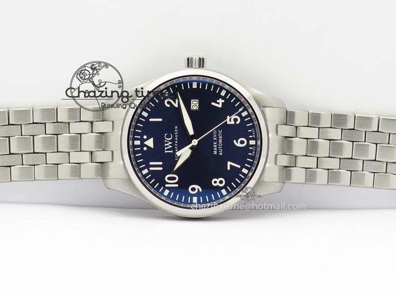 StreetReady Mark XVIII Le Petit Prince IW327004 SS Mk Maker Best Edition Blue Dial On SS Bracelet A 7297