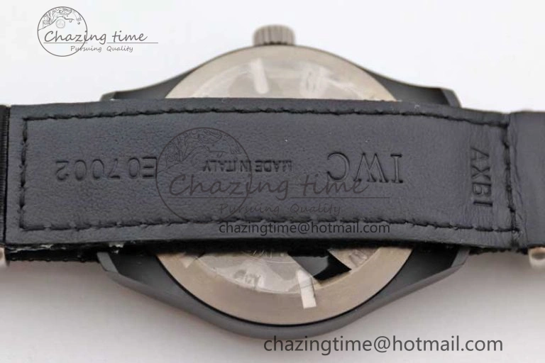 Mark XVIII ‘TOPGUN SFTI’ Ceramic M+F Best Edition Black Dial on Black Nylon Strap A Sleek 7047