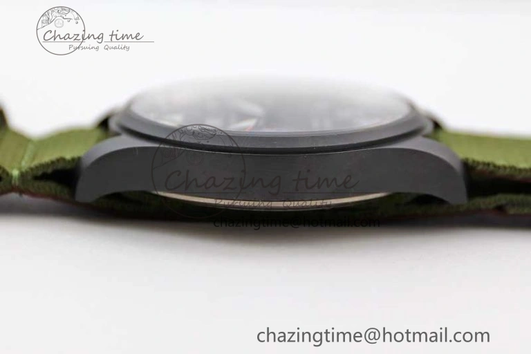 Bold Mark XVIII ‘TOPGUN SFTI’ Ceramic M+F Best Edition Black Dial on Green Nylon Strap 7048