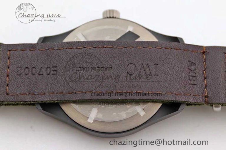 Bold Mark XVIII ‘TOPGUN SFTI’ Ceramic M+F Best Edition Black Dial on Green Nylon Strap 7048