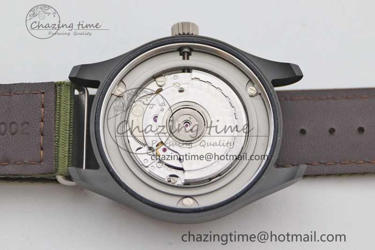 Bold Mark XVIII ‘TOPGUN SFTI’ Ceramic M+F Best Edition Black Dial on Green Nylon Strap 7048