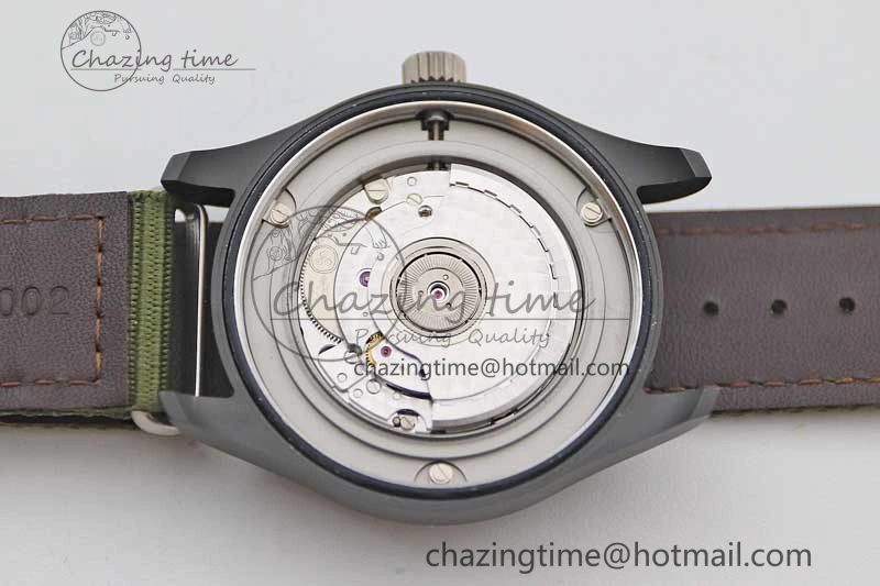 Bold Mark XVIII ‘TOPGUN SFTI’ Ceramic M+F Best Edition Black Dial on Green Nylon Strap 7048