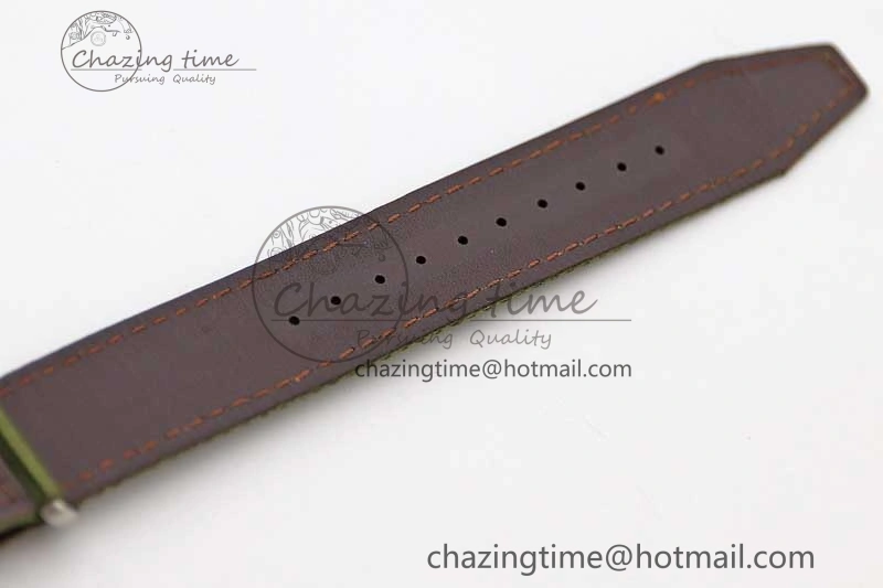 Mark XVIII “TRIBUTE TO MARK XI” IW327007 M+F 1:1 Best Edition Black Dial on Green Nylon Strap A Sporty 7050