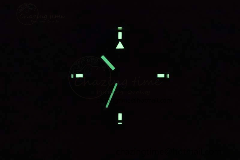 Mark XVIII “TRIBUTE TO MARK XI” IW327007 M+F 1:1 Best Edition Black Dial on Green Nylon Strap A Sporty 7050
