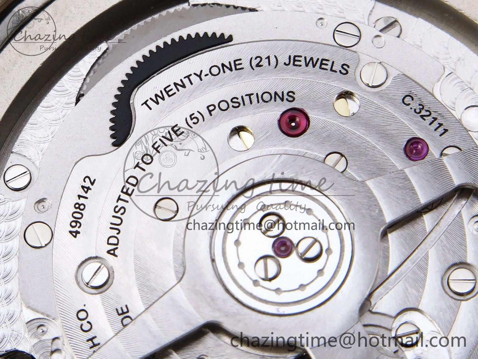 Minimalist Mark XVIII Top Gun “SFTI” Black Ceramic IW324712 ZF 1:1 Best Edition on Green Nylon Strap A 7025
