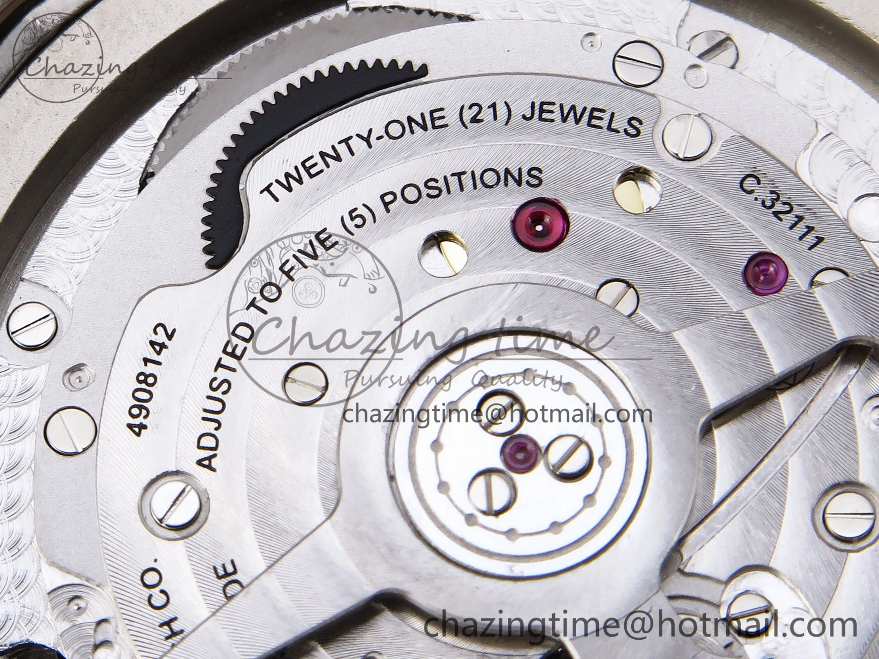 Minimalist Mark XVIII Top Gun “SFTI” Black Ceramic IW324712 ZF 1:1 Best Edition on Green Nylon Strap A 7025