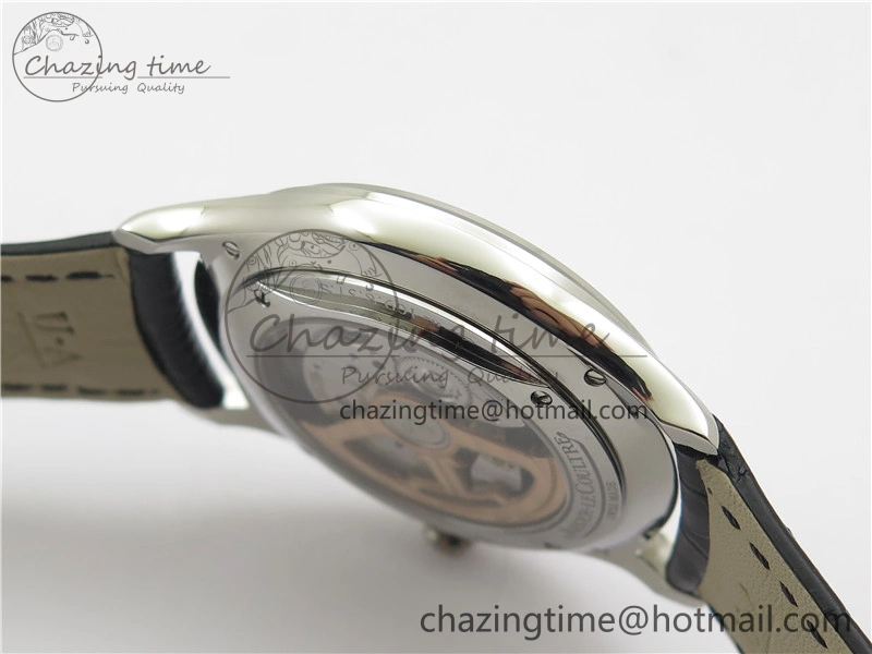 Master 1238420 SS ZF 1:1 Best Edition Silver Dial on Black Leather Strap A899  Versatile 7434