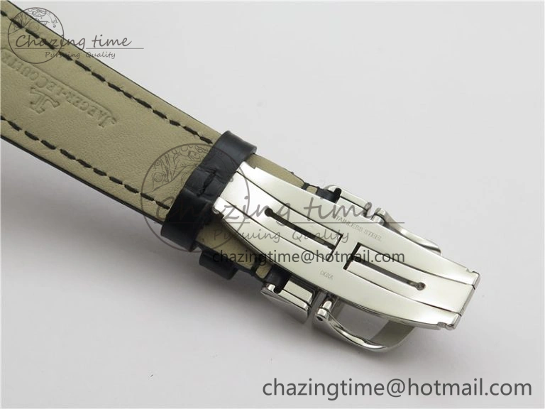 Master 1238420 SS ZF 1:1 Best Edition Silver Dial on Black Leather Strap A899  Versatile 7434