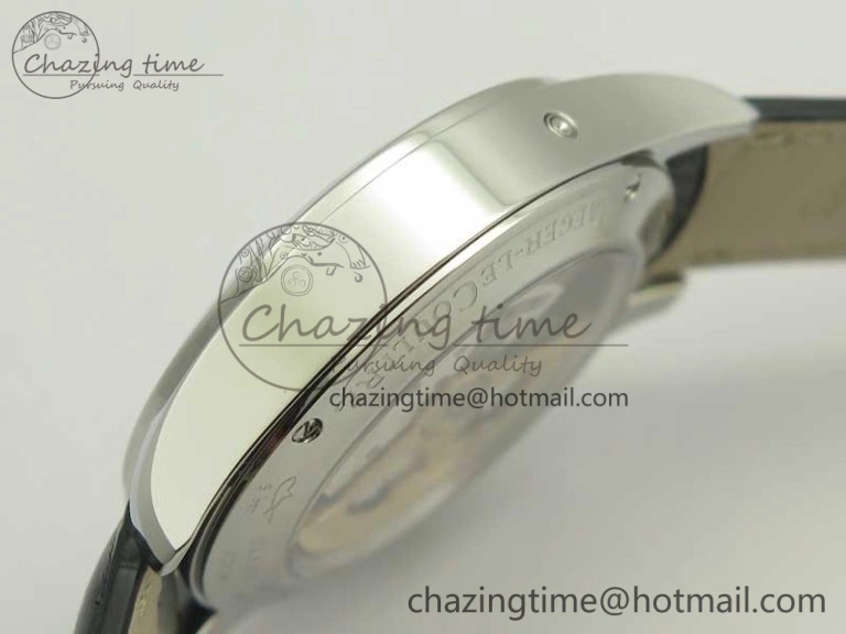 Thermal Master Calendar OMF 1:1 Best Edition Gray Textured Dial on Black Leather Strap A 7472